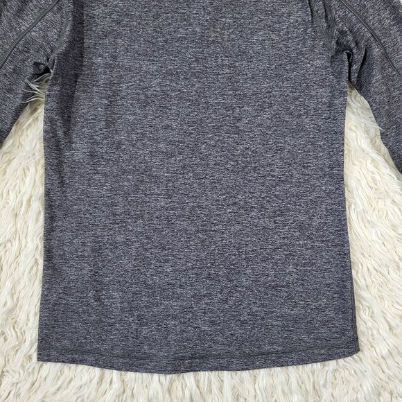 Lululemon Mens Gray 1/4 Zip Pullover Sweatshirt Size Small - Picture 12 of 15